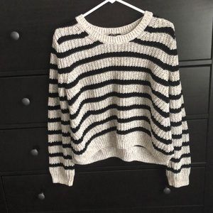 H&M Striped Sweater L